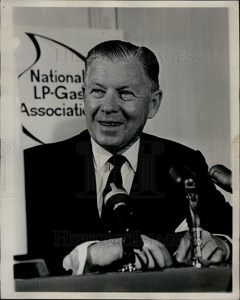 1965 Press Photo Senator George Murphy - Historic Images