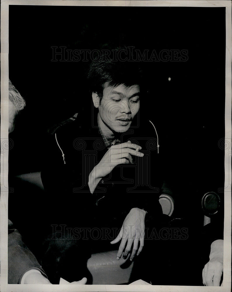 1966 Press Photo Phan Phu Aanh Hungarian Refugee to German University - Historic Images