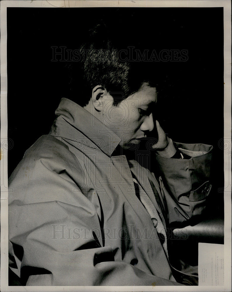 1966 Press Photo Nauven Thanh Hung North Viet Nam Defector Traveled to Germany - Historic Images