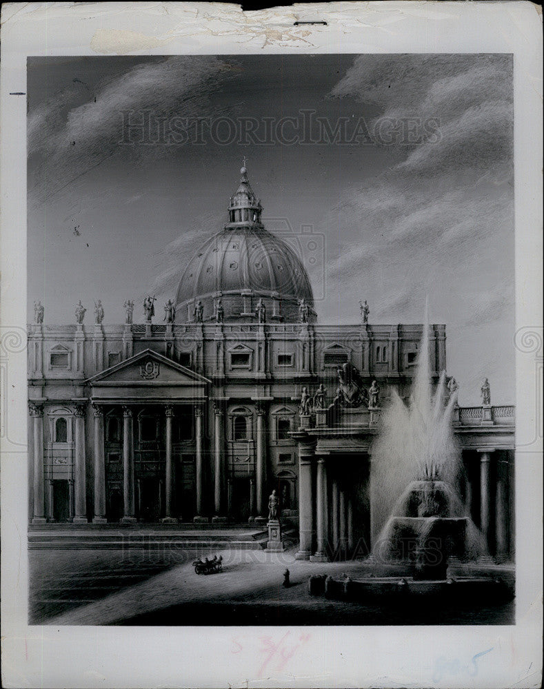 Press Photo Vatican Italy - Historic Images