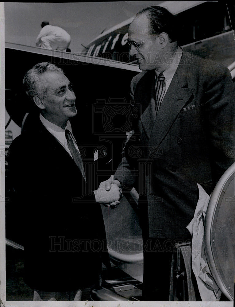 1952 Press Photo Saul caston denver Symphony Orchestra - Historic Images