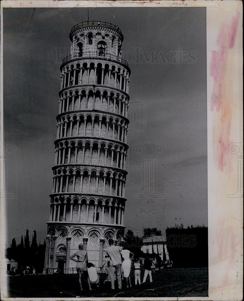 1975 Press Photo Tower of Pisa - Historic Images