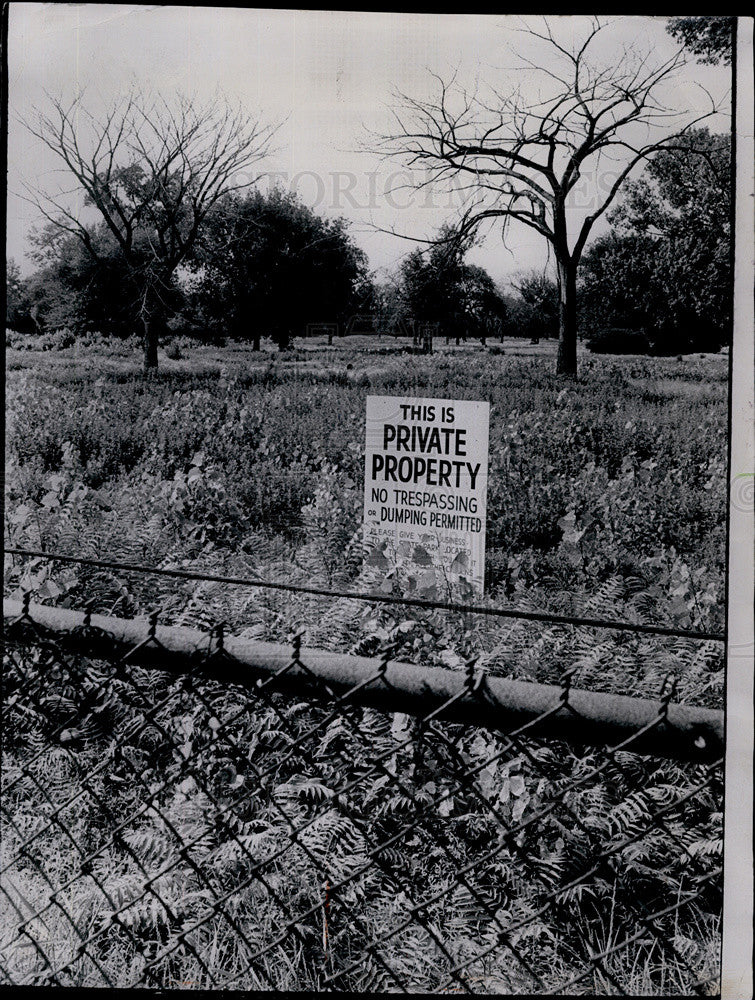 1971 Press Photo Edgewater Golf Club Golf Course Sold/Real Estate - Historic Images