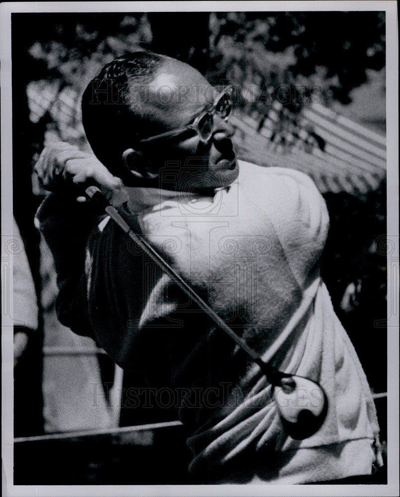 1966 Press Photo Jim Ferree Golfer - Historic Images