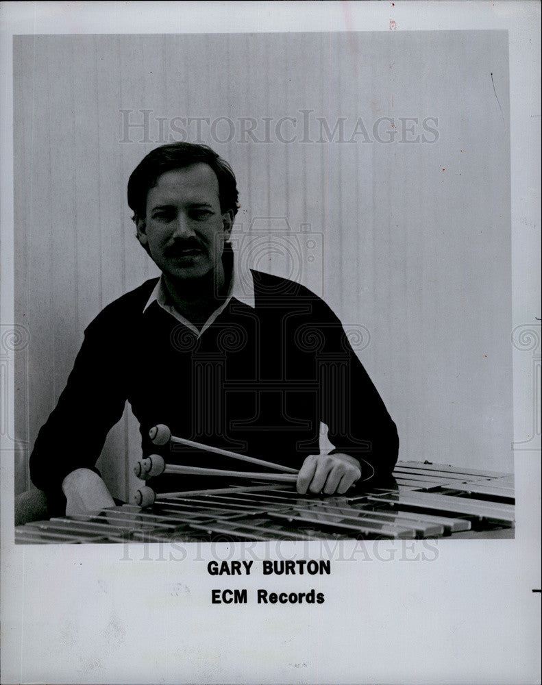 1985 Press Photo Gary Burton Jazz Singer Quartet - Historic Images