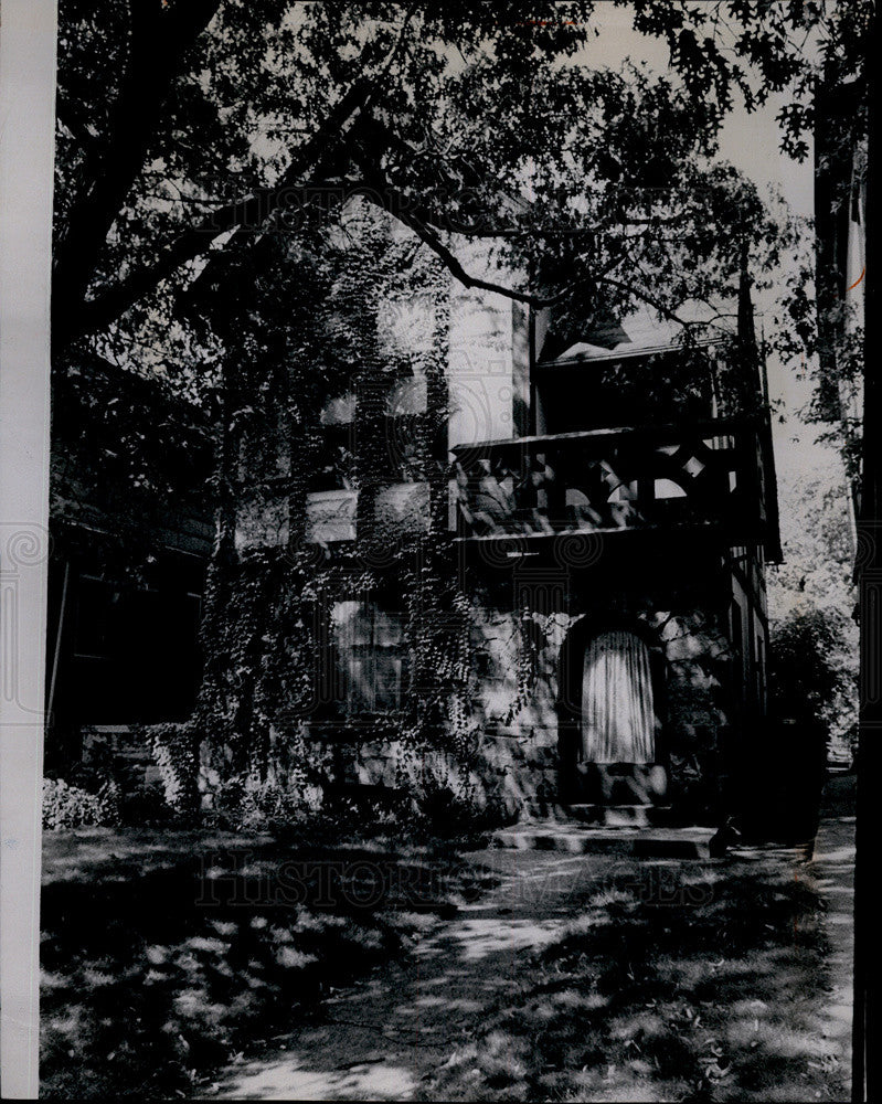 1971 Press Photo Two-flat Circa 1895 One of the Properties Rising in Value Dover - Historic Images