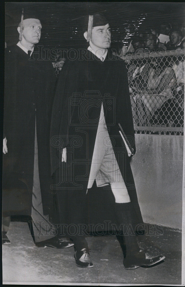 1958 Press Photo Richard Grand Graduate of university of Arizona - Historic Images