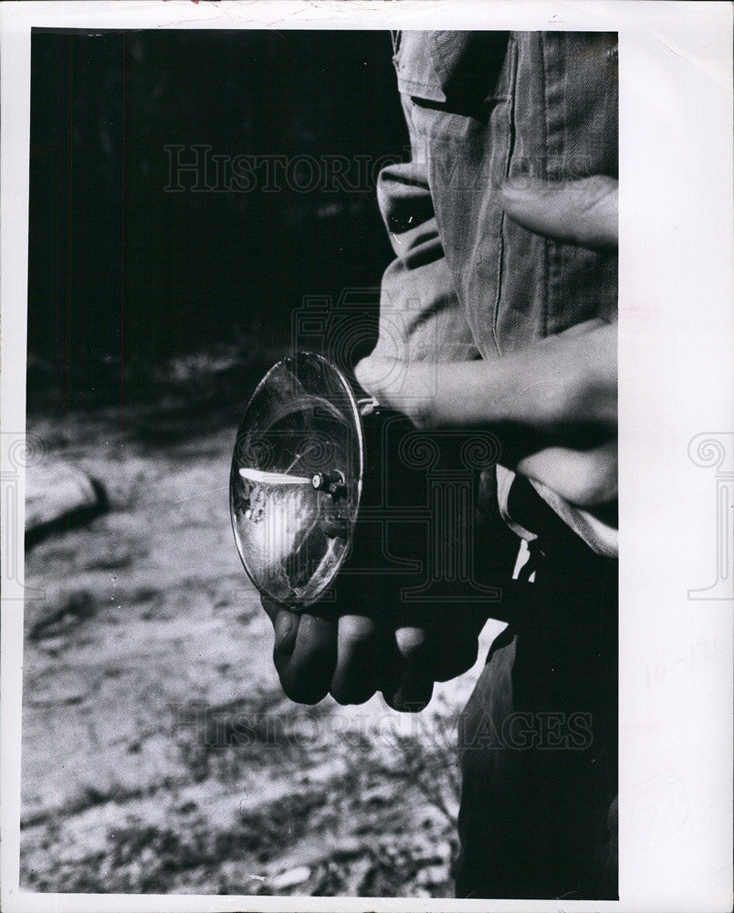 1970 Press Photo Caving in Florida - Historic Images