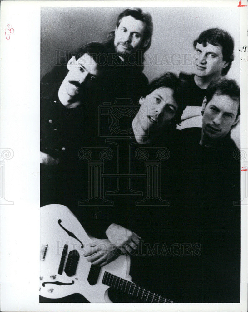 1989 Press Photo George Thorogood Destroyers Blues Rock Band Guitarist - Historic Images