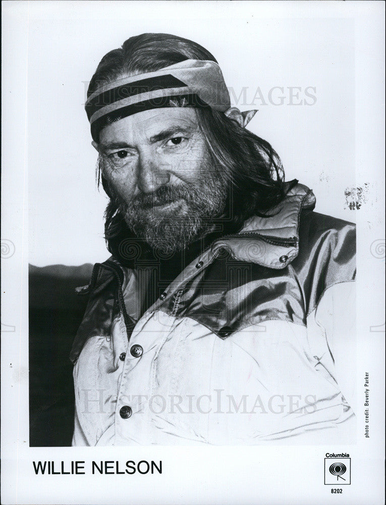 1983 Press Photo Willie Nelson Singer Songwriter Country Musician Guitarist - Historic Images