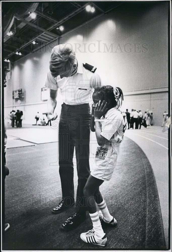 1978 Press Photo Michelle Deweese of Boettcher School in Denver - Historic Images
