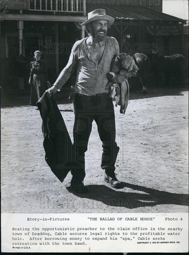 1973 Press Photo The Ballad of Cable Rouge - Historic Images