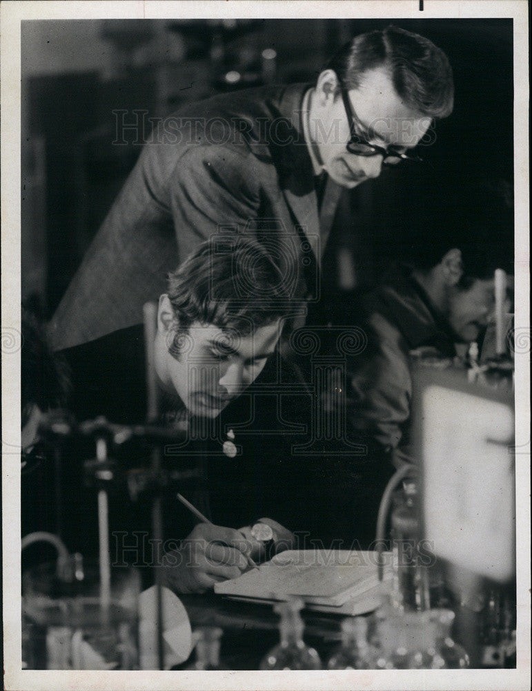 1970 Press Photo Classroom in Moscow University &quot;First Tuesday&quot; (TV Show) - Historic Images