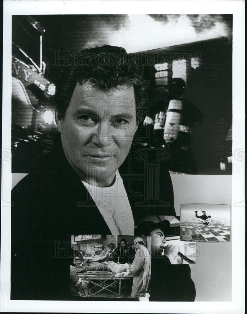 1989 Press Photo William Shatner - Historic Images