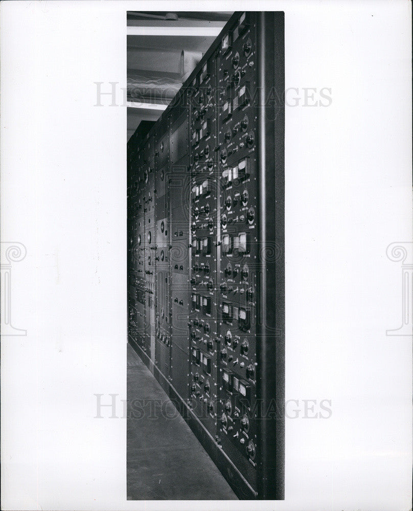 Press Photo Equipment used at the Nat&#39;l Bureau of Standards&#39; radio station WWV - Historic Images