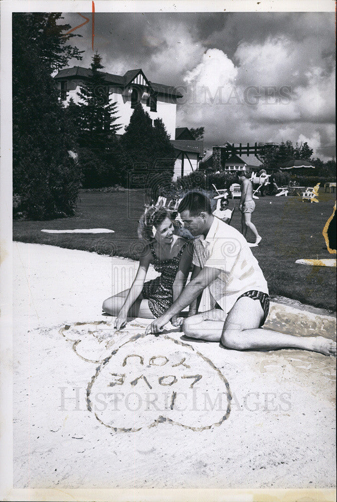 1961 Press Photo Laurentian Resorts Ottawa, Canada - Historic Images