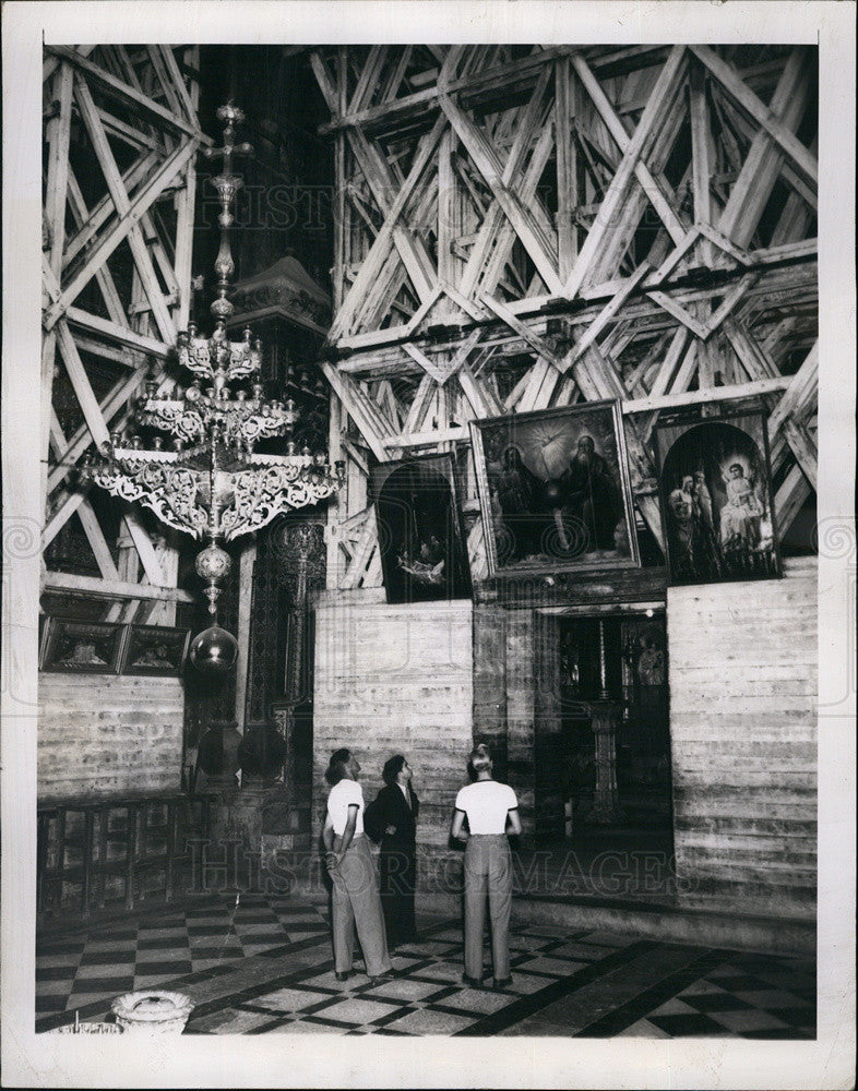 1947 Press Photo Holy Sepulchre of Jerusalem - Historic Images