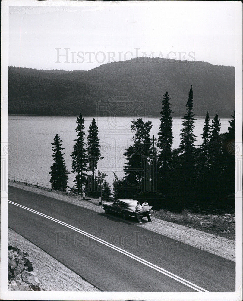 1965 Press Photo Great New Lake Superior Circle Route Canada - Historic Images