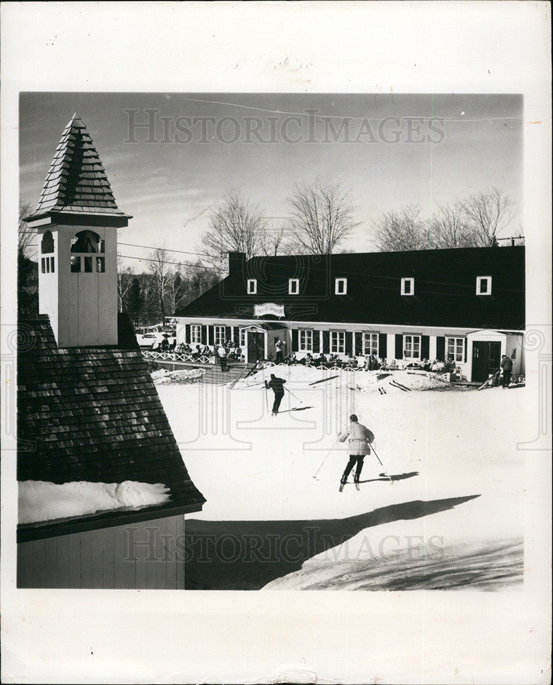 1964 Press Photo Tromblant Lodge Well Known Canadian Resort - Historic Images