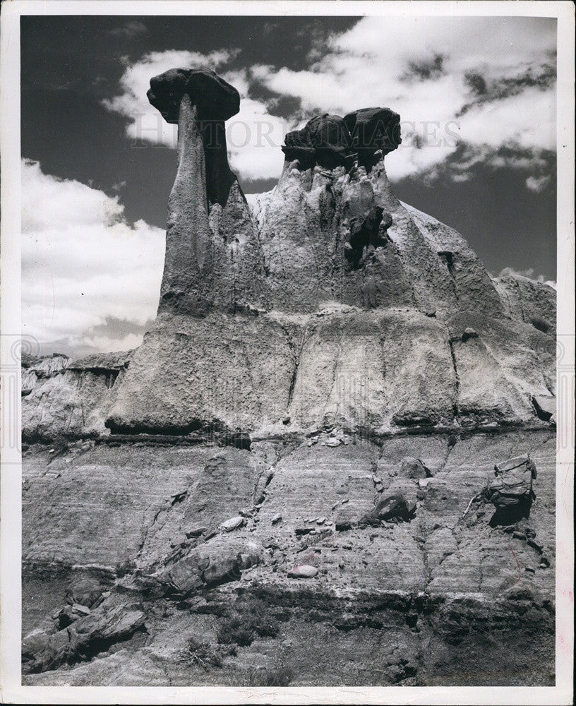 Press Photo Montana&#39;s Colorful Badlands in the Heart of Fabulous Williston Basin - Historic Images