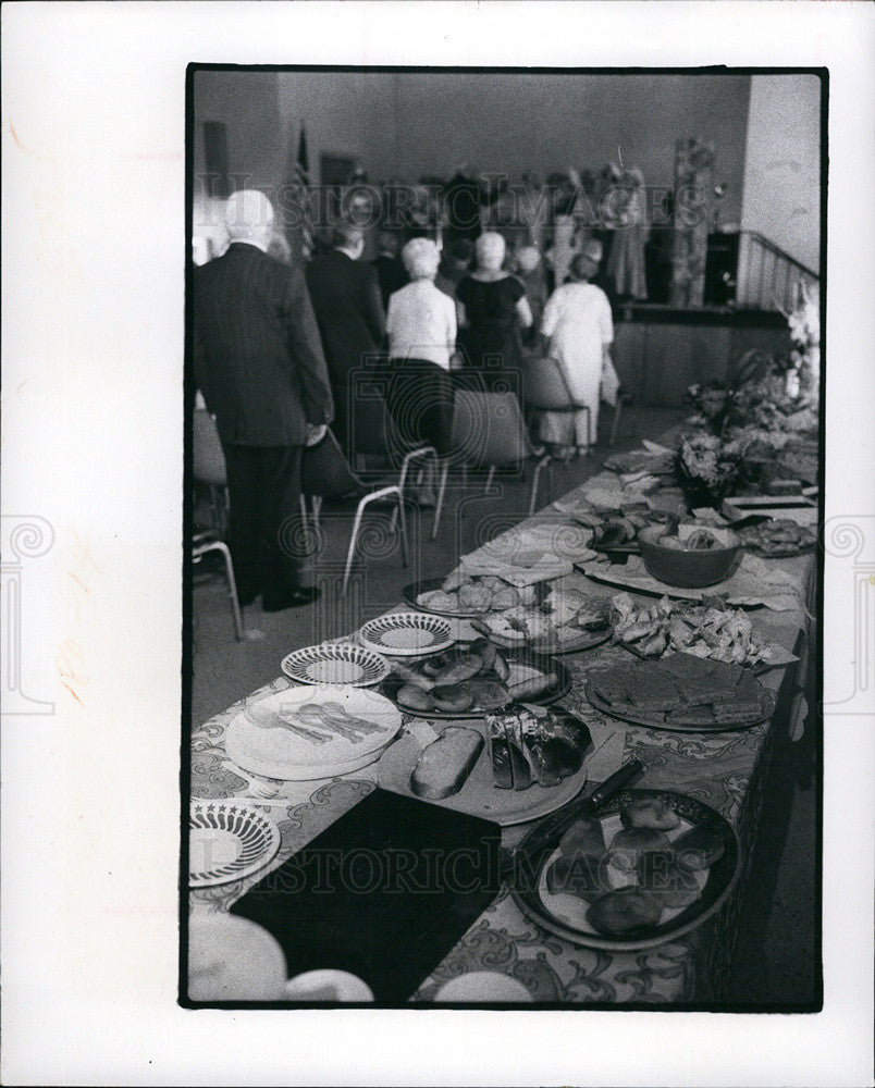 1974 Press Photo Russian-American Club of St. Petersburg - Historic Images