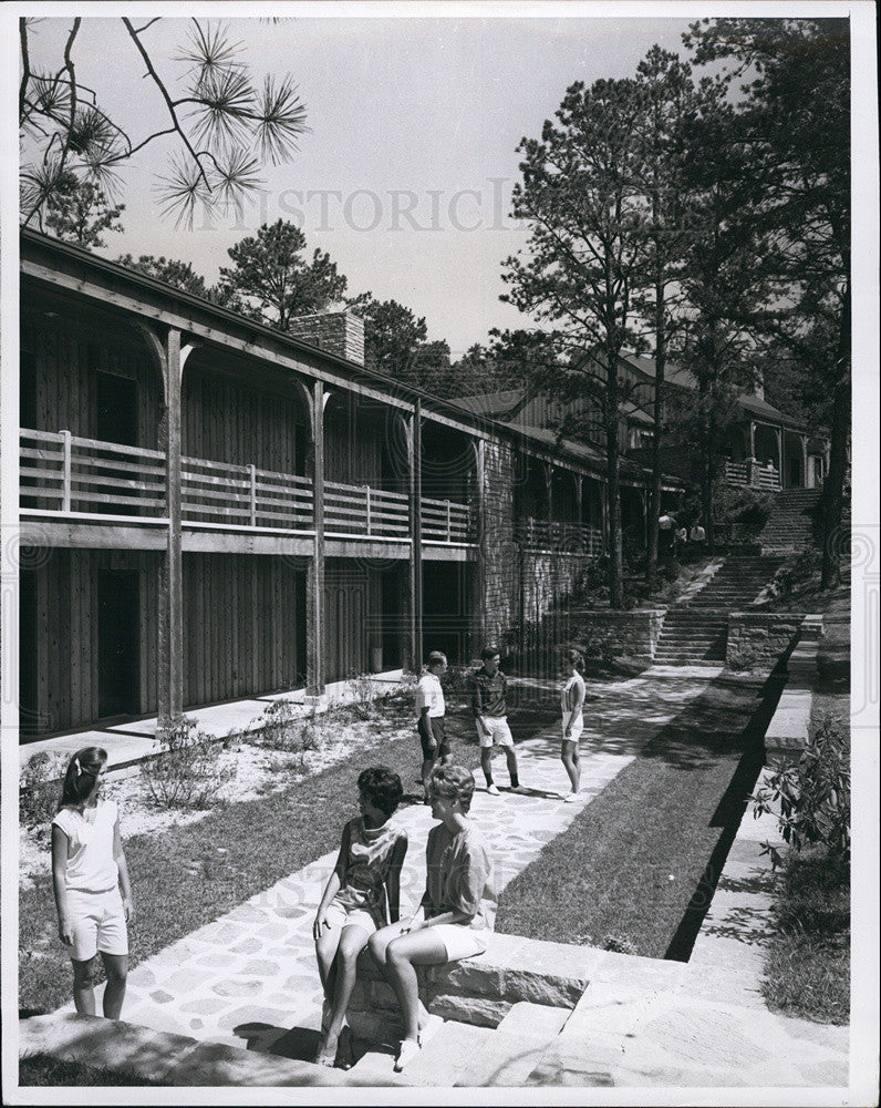 1966 Press Photo Pine Mountain State Park Near Pineville Kentucky - Historic Images