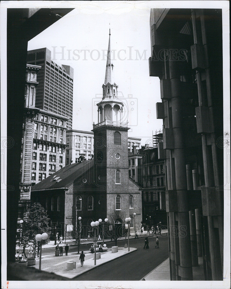 1976 Press Photo Old South Meeting House, Boston, Massachusetts - Historic Images