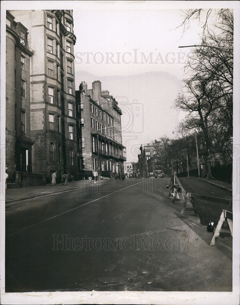 1963 Press Photo Haymarket area in Boston, Massachusettes - Historic Images