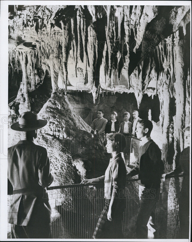 1968 Press Photo Mammoth Cavein Cumberland Gap Natl Park - Historic Images