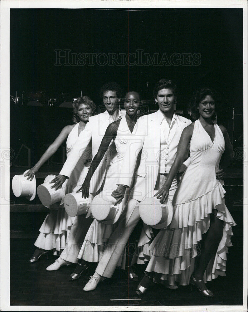 1982 Press Photo Dancers Perform In Disney&#39;s Broadway At The Top - Historic Images