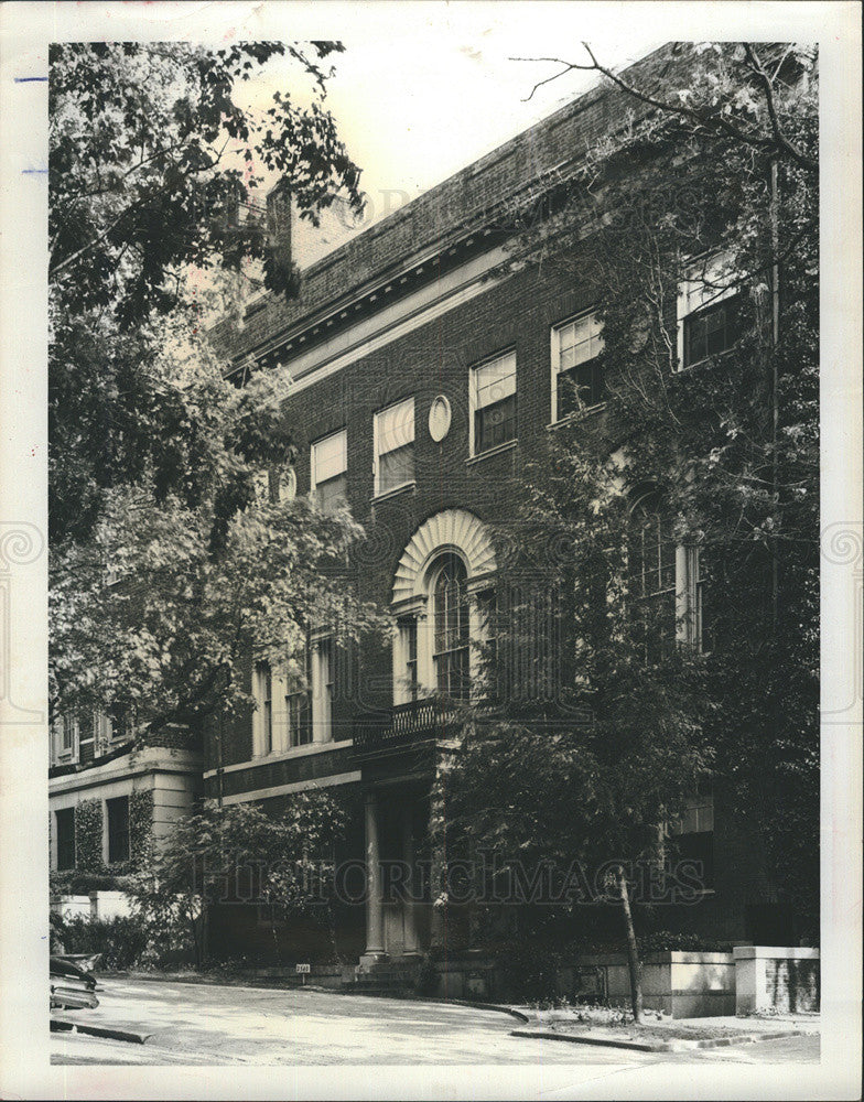 1961 Press Photo The House of Pres &amp; Mrs WIlson Going to be a Memorial - Historic Images