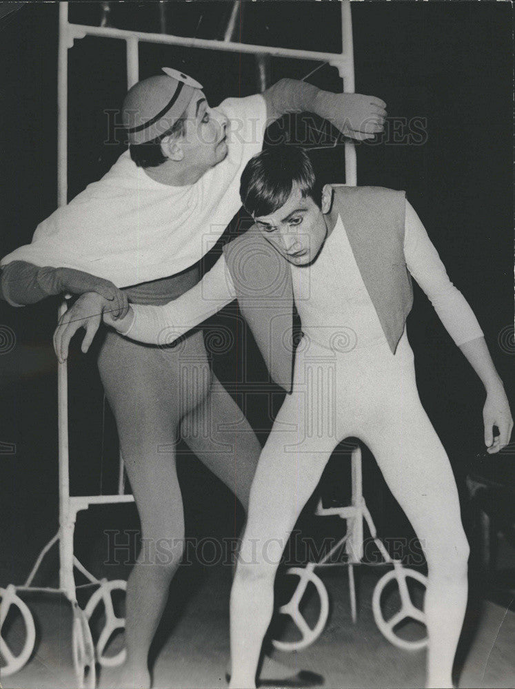 1964 Press Photo Pantomime Theatre in Wroclaw - Historic Images