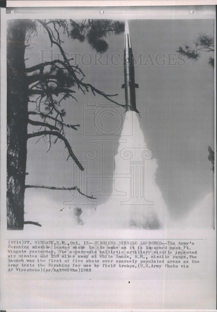 Press Photo Missile - Historic Images