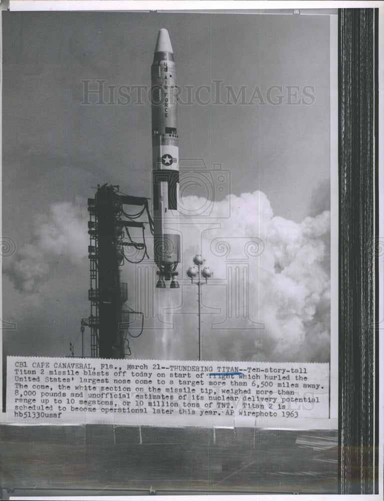 1963 titan Missile - Historic Images