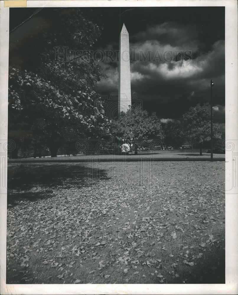 1974 Press Photo Washington DC Monument - Historic Images