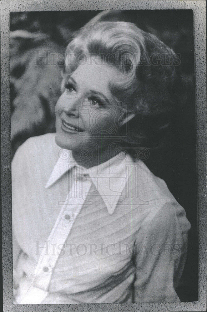 1973 Press Photo Norma Zimmer, singer. - Historic Images