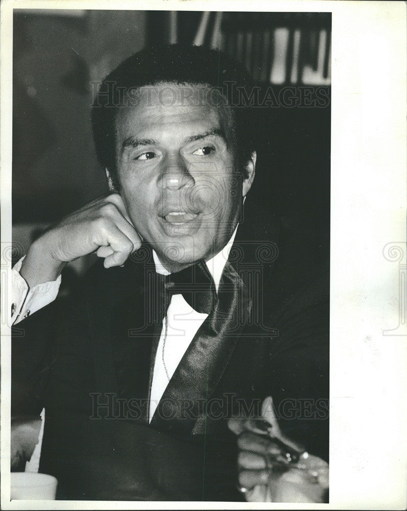 1982 Press Photo Atlanta Mayor Andrew Young - Historic Images