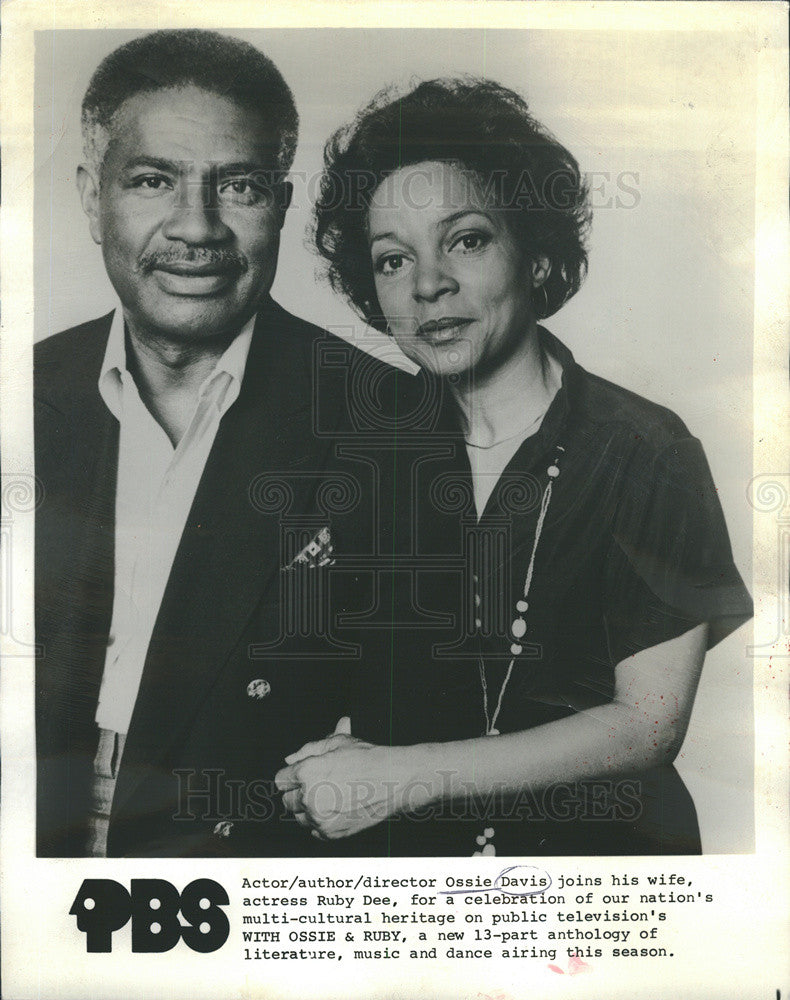 1981 Press Photo ossie and Ruby - Historic Images