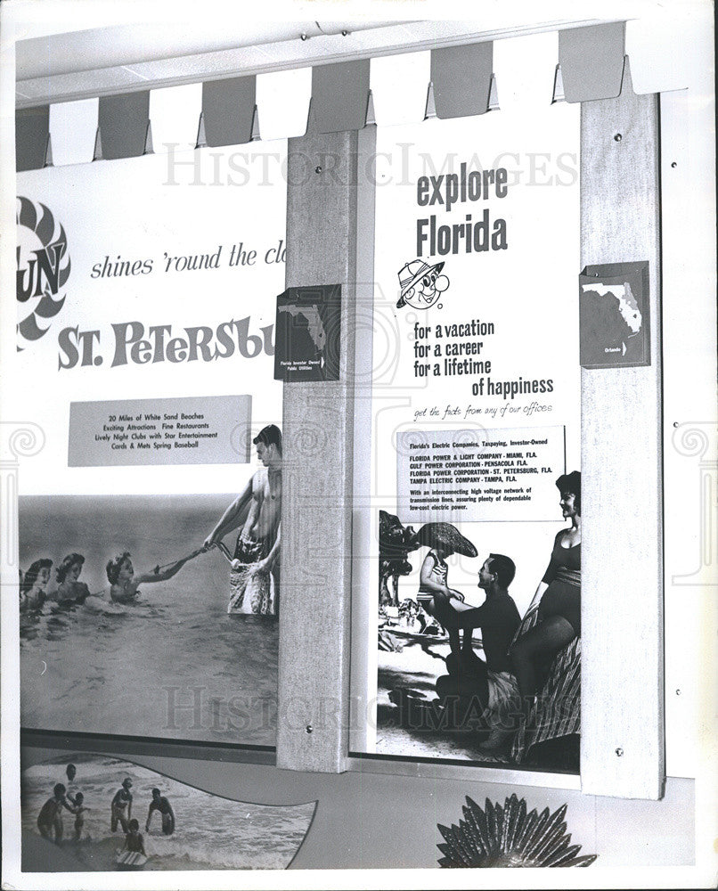 1965 Press Photo Advertising for Florida - Historic Images