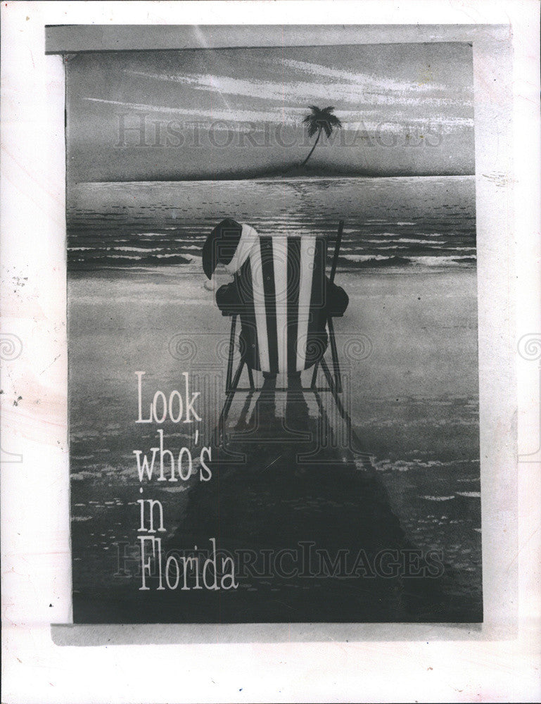 1964 Press Photo Florida travel advertisement - Historic Images