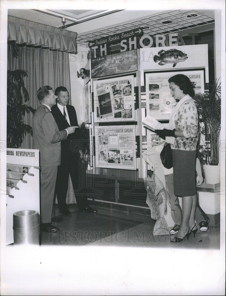 1963 Press Photo Florida travel advertising - Historic Images