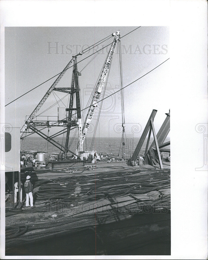 1980 Press Photo Blackthorn Capricorn Watercraft Accident - Historic Images