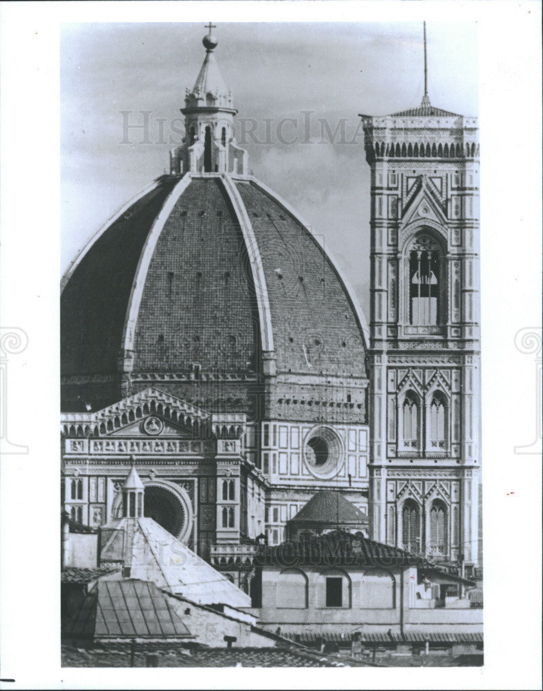 1990 Press Photo The Duomo that Dominates the Center of Florence - Historic Images