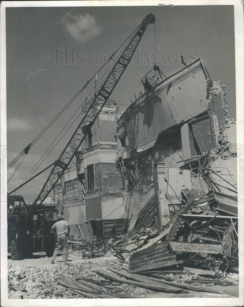 1959 Press Photo Montgomery ward building - Historic Images