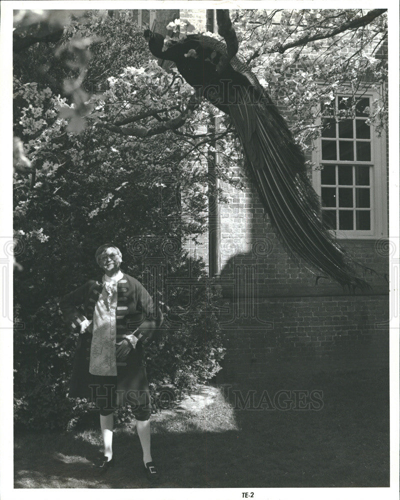 1980 Press Photo Colonial Williamsburg Va,re-creates early American settlement - Historic Images