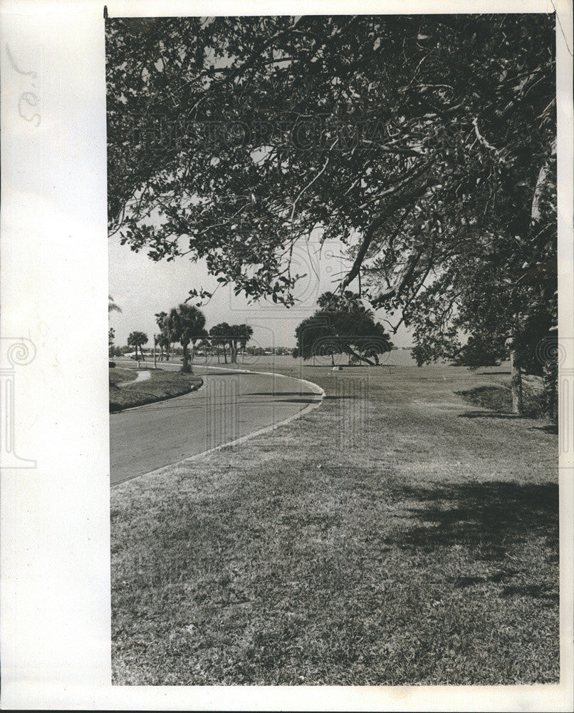 1977 Press Photo Belleair Hallett Park - Historic Images