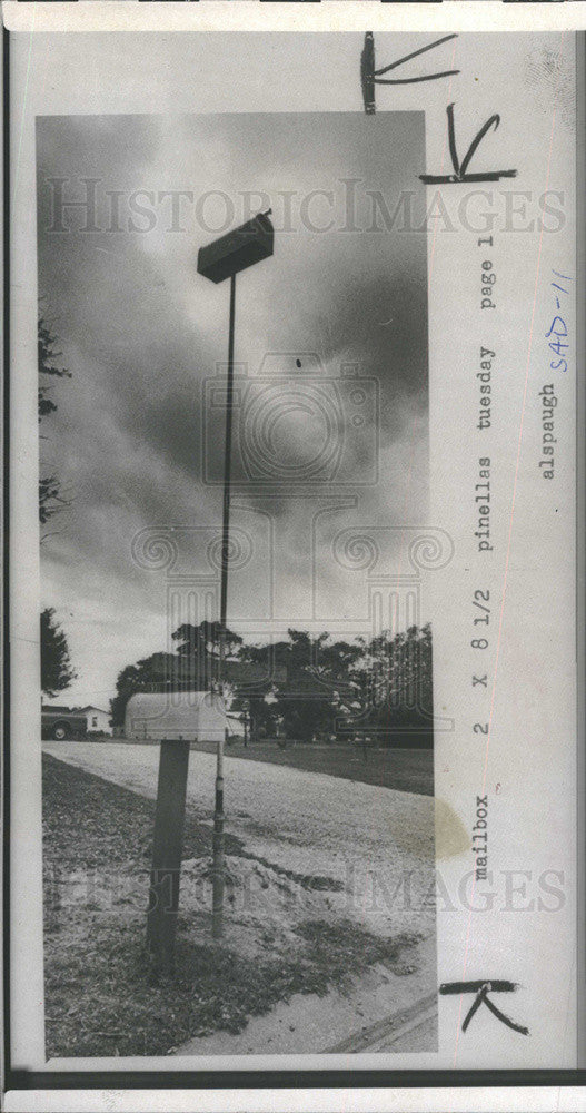 Press Photo Belleair Post Office Pinellas - Historic Images