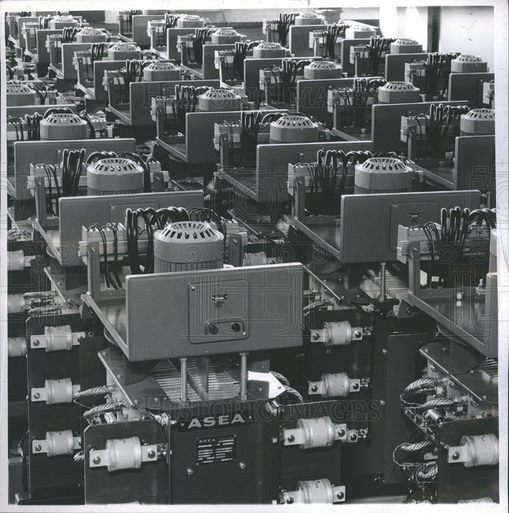 Press Photo Assembly of thyristor static converters - Historic Images