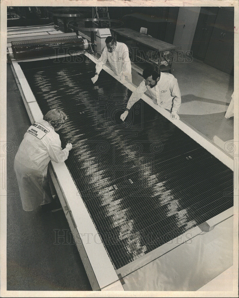 1971 Press Photo Sunlight into electricity - Historic Images