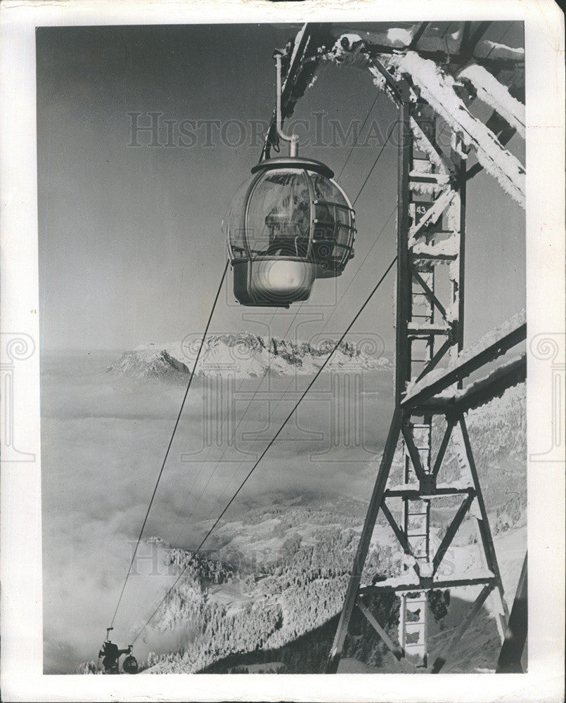 1969 Press Photo Garmisch-Partenkirchen German Alps Black Forest - Historic Images